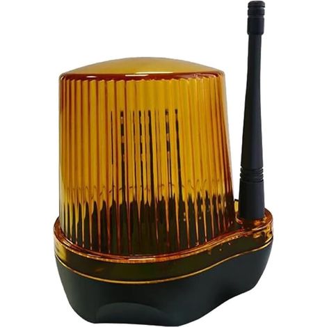 Led-blinklicht, 24 V Dc / 230 V Ac, Kunststoff, Für Türöffner, Schranken