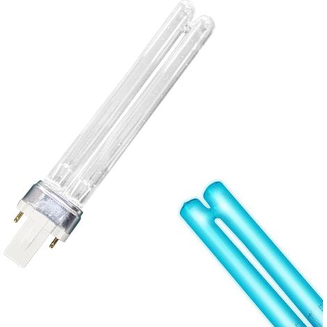 G23 7w Uv-lampe Mit Quarzrohr Zur Desinfektion Von Aquarien, Schwimmbecken Und Haushaltswasser