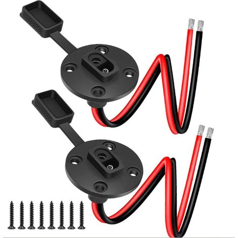 2er-pack Sae 12 Awg-kabel, Wasserdichte Schnellverbinder, Kupfer Für Solarmodule, Batterien Und Wohnmobile