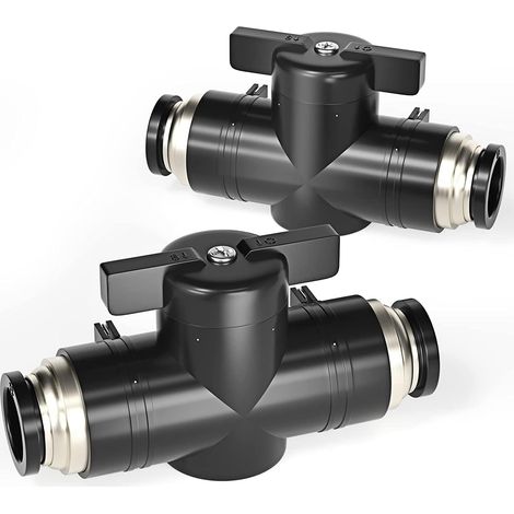 5-zoll-kugelhahn, 6 Mm Außendurchmesser, Kupfer Und Kunststoff, Luftmengenregler, Für Pneumatische Systeme