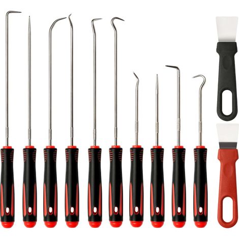 Set Mit 10 Haken, Ausziehwerkzeug, Legierter Stahl, Rutschfester Griff, O-ring, Kfz-werkstatt