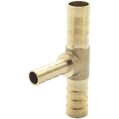 Stück Messing-t-stück Reduzierstück 8-4-8 Mm Für Schlauchtüllen