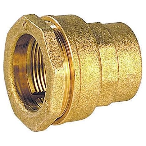 Gerades Innengewinde, Messing, Serie Eisen, Für Polyethylen, Durchmesser 27-3/4