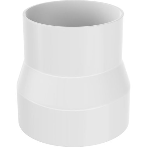 Pvc-rohrreduzieradapter 110 Mm Auf 100 Mm Für Abluftventilator Und Dunstabzugshaube