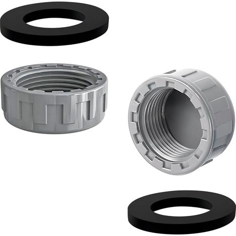 Zweiteiliger Gewindestopfen, 20 Mm Pvc, Mit Integrierter Dichtung, Wasserdicht, Für Wasserrohre