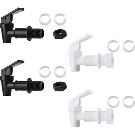 4-zoll-wasserhahn, 18-mm-gewinde, 2,5 Cm Schaft, Bpa-freies Pp, Für Spender Und Eimer