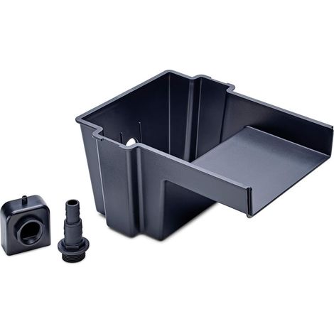 Kaskaden-bach, Strapazierfähiger Kunststoff, Uv-beständig, Durchflussrate 1000–4000 L/h, Gartenteich