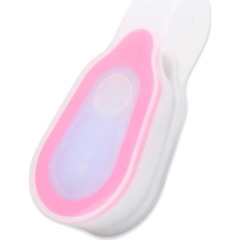 Silikon-sicherheitsleuchte, Magnetclip, Weiße/rote Led, Ipx6, Nachtlauf