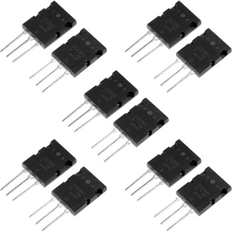 10 Stück Hochleistungs-siliziumtransistoren, Audio 2sc5200, Verstärkerersatz