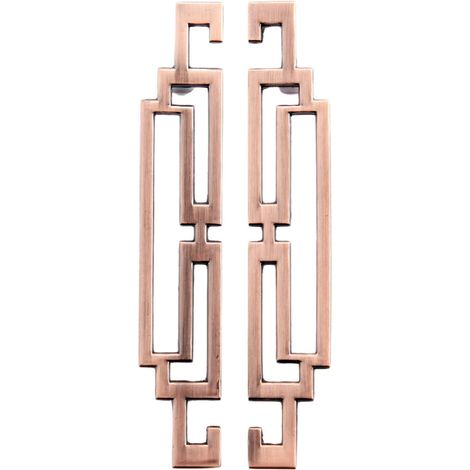 Set Mit 10 Retro-design-griffen Aus Zinklegierung Mit 96 Mm Lochabstand Für Küchenschränke Und Schubladen