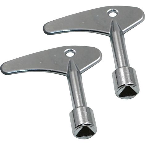 Dreieckige Schlüssel, Metall, Zinklegierung, 9x9x9 Mm, Strom-, Wasser-, Gaszähler