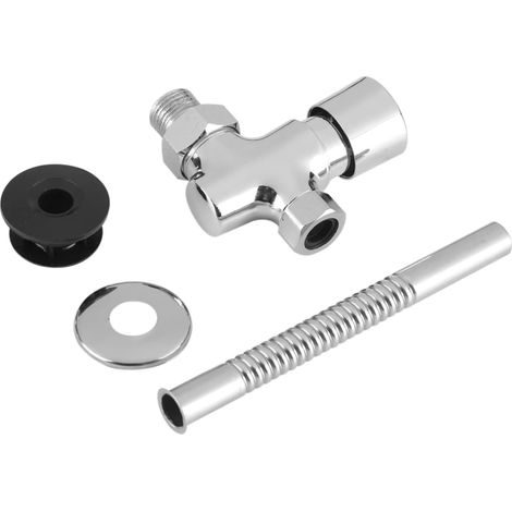 Druckknopfhahn, 4-8 Sekunden Auslösedauer, 1/2"-anschluss, Zinklegierung, Für Urinal Und Waschbecken