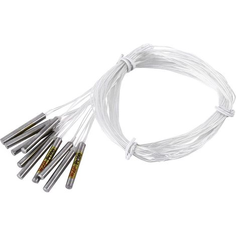 10 Stück Pt100-sonde, Wasserdichter Edelstahl-temperatursensor -20 °c Bis 450 °c Für Thermostatregler