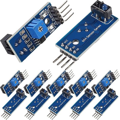 Packung Mit 12 Tcrt5000 Infrarotsensoren, Digitalausgang, Für Arduino- Und Raspberry Pi-roboter