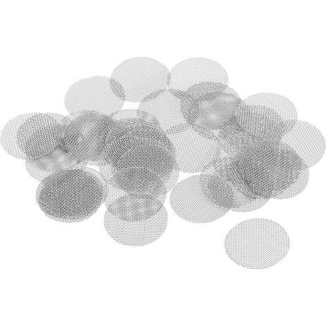 120 Edelstahl-siebe, 15,8 Mm Durchmesser, 0,25 Mm Lochgröße, 0,15 Mm Maschenweite, Für Filterschläuche