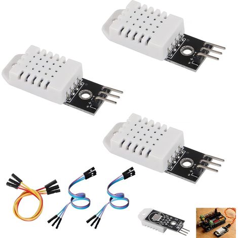 3-teiliger Sensor, Dht22 Am2302, Integriertes Kabel, Hohe Genauigkeit, Kompatibel Mit Arduino Und Raspberry Pi, Wetterstation