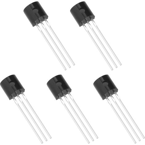 Stück Tmp36 Temperatursensor, 3-poliges To-92-gehäuse, 2 °c Genauigkeit, 2,7 V Bis 5,5 V Spannung, Für Industrielle Steuerungen