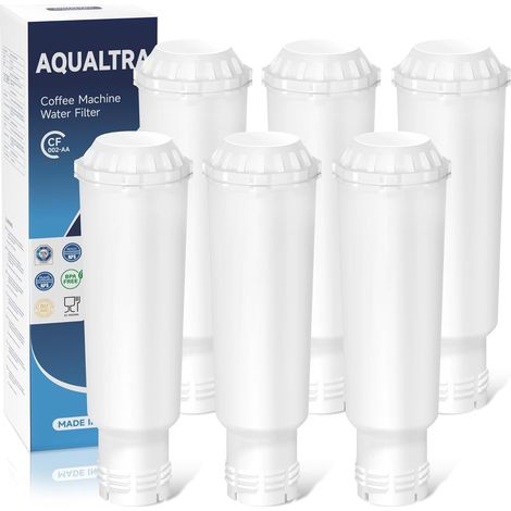 6-teiliger Kompatibler Wasserfilter F088, Kalkreduzierung, Aktivkohle, Für Kaffeemaschinen