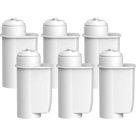 6er-pack Wasserfilter, Kompatibel Mit Siemens Eq, Bosch Vero, Kalkreduzierung, Aktivkohle, Für Kaffeemaschinen