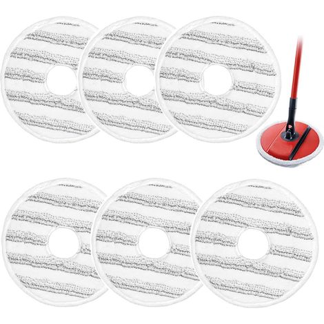 Mikrofaser-nachfüllblätter Für Rotationsmopps, Waschbar Und Wiederverwendbar, Für Hartböden