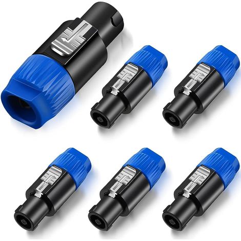 Stück 4-polige Drehverriegelungs-lautsprecherstecker, Kompatibel Mit Neutrik Nl4 Für Audio Pro