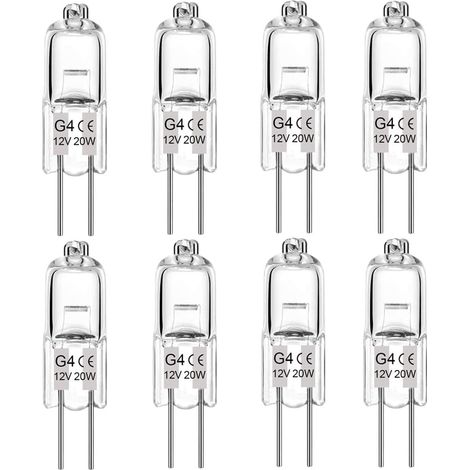 Dimmbare G4 12v 20w Halogenlampen, Warmes Licht Für Küchenleuchter