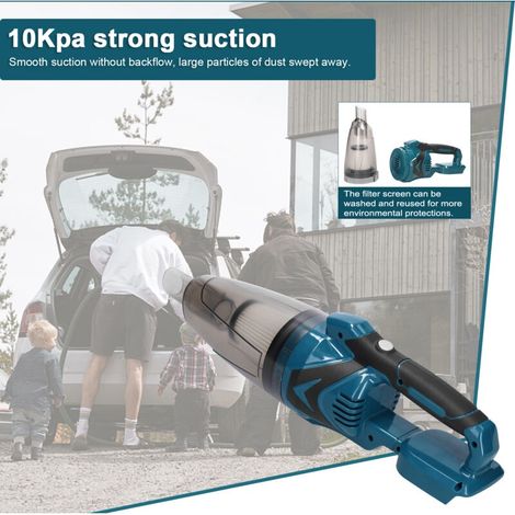 Akku-autobürsten-staubsauger Mit 10 Kpa Leistung – Ein Leistungsstarkes, Kabelloses Haushaltsgerät Und Gleichzeitig Tragbar.