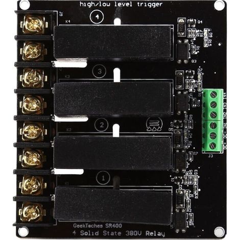Automatisches 4-kanal-halbleiterrelais, Industriebedarf Für Thermostate, Temperaturregler Und Außenautomatisierung