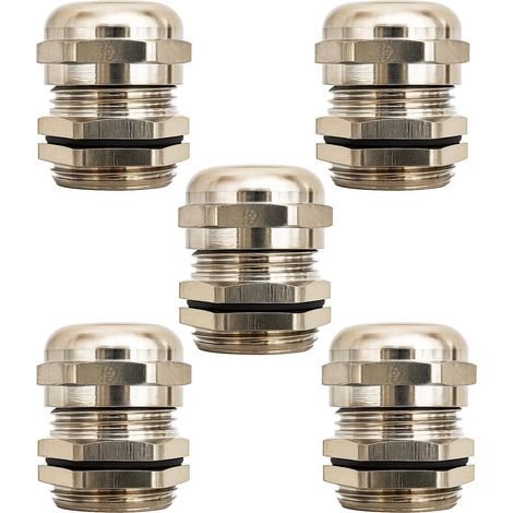 Pg11 Metallkabelverschraubung, Wasserdicht, 5-10 Mm, Vernickeltes Kupfer, M181,5 Für Industrielle Verkabelung