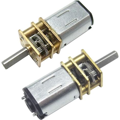 Motoren, N20-getriebe, 12 V Gleichstrom, 60 U/min, 10 Mm Welle, Für Diy-roboter