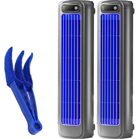 Tragbare Turmventilatoren, Usb-aufladbar, 3 Geschwindigkeitsstufen, Fürs Büro