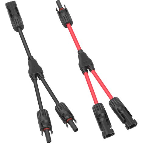 Paar Solarstecker, Y-förmiges Photovoltaikkabel, 30 A, Ip67, Für Die Panelmontage