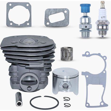 44-mm-zylinder- Und Kolbensatz Für Husqvarna 350, 346, 351 Und 353 Kettensägen – Komplettsatz Mit Dichtung Und Dekompressionsventil – Motorteile