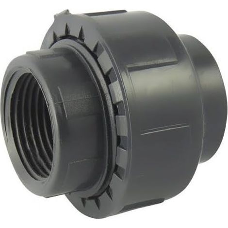 Verschraubung, 3-teilig, Pvc-u Pn16, Mit Gemischtem Klebstoff, Epdm-dichtung, Für Schwimmbäder Und Filteranlagen