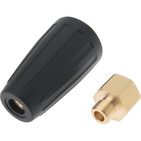 040 Rotordüse Mit M18 X 1,5 Mm Messingadapter, 276 Bar, Kompatibel Mit Kärcher Hd Hochdruckreiniger