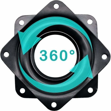 360° Drehbarer Metall-drehteller – Kugellager – Hohe Tragfähigkeit – Für Möbel Und Tv-ständer