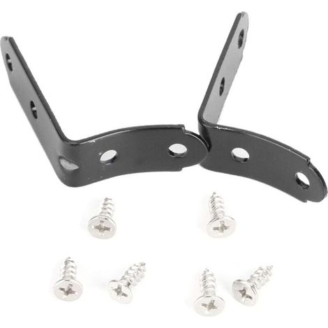 Scharnierreparaturset, Reparaturset Für Die Scharnierhalterung Aus Eisen Zur Befestigung Des Handschuhfachdeckels Bei A4, S4, B6 Und B7, Schwarz