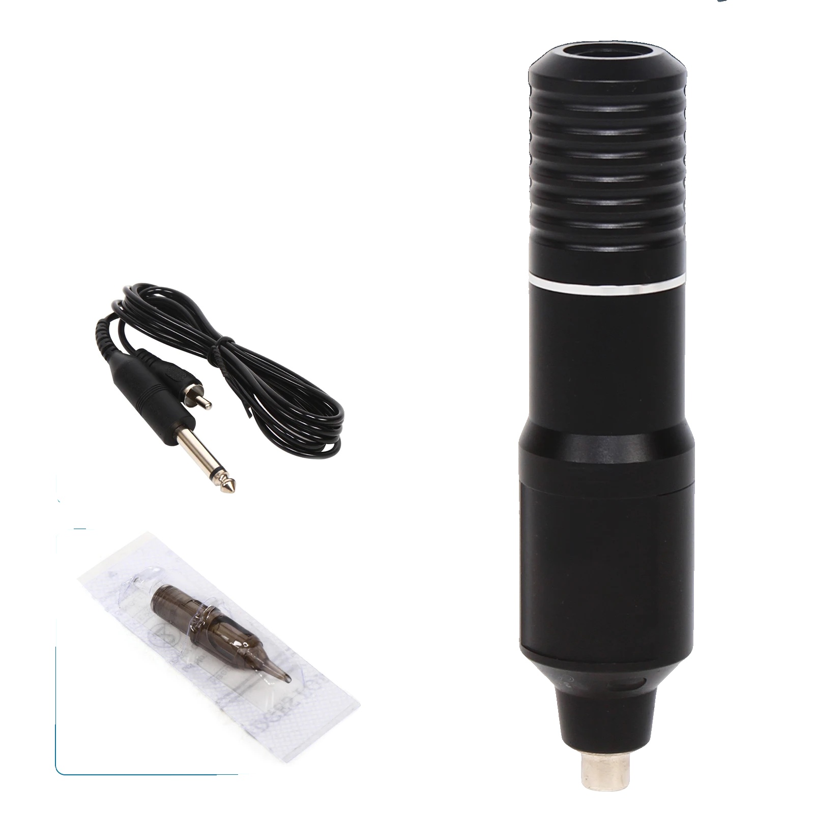 Tätowiermaschine, Gehäuse Aus Aluminium, Einstellbare Nadellänge Von 1 Bis 4 Mm, Drehzahl 12000 U/min, Spannungsbereich 8 Bis 10 V, Kompatibel Mit Verschiedenen Nadeltypen