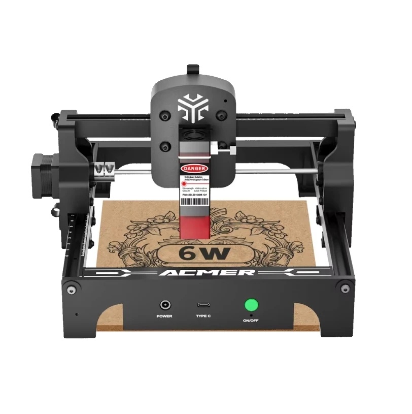 Hochpräzise Lasergravurmaschine, Kompatibel Mit Verschiedenen Materialien, 6 W