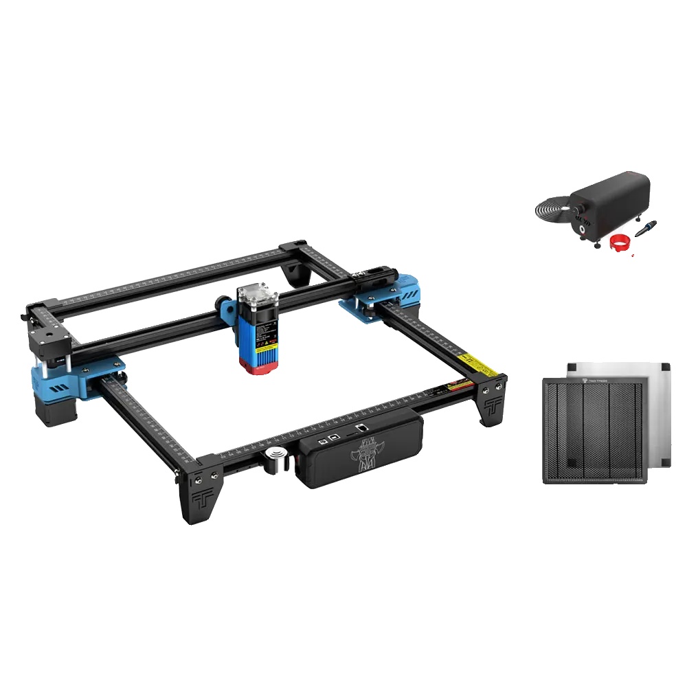 Lasergravierer, Wlan-steuerung, Schnellmontage, Tts-suit 2, 40w Tts-55 Pro, Eu-stecker