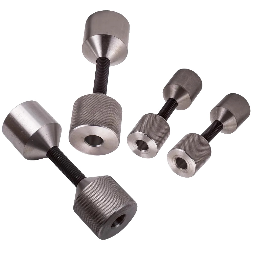 Zweilochbolzen Mit Flansch, 1-1/8 Zoll Durchmesser, 1-5/8 Zoll Durchmesser, Kompatibel Mit 3/8 Bis 1,0 Zoll Bolzenlöchern, Kompatibel Mit 1/2 Bis 1-1/2 Zoll Bolzenlöchern, Bis Zu 3 Zoll Dicke