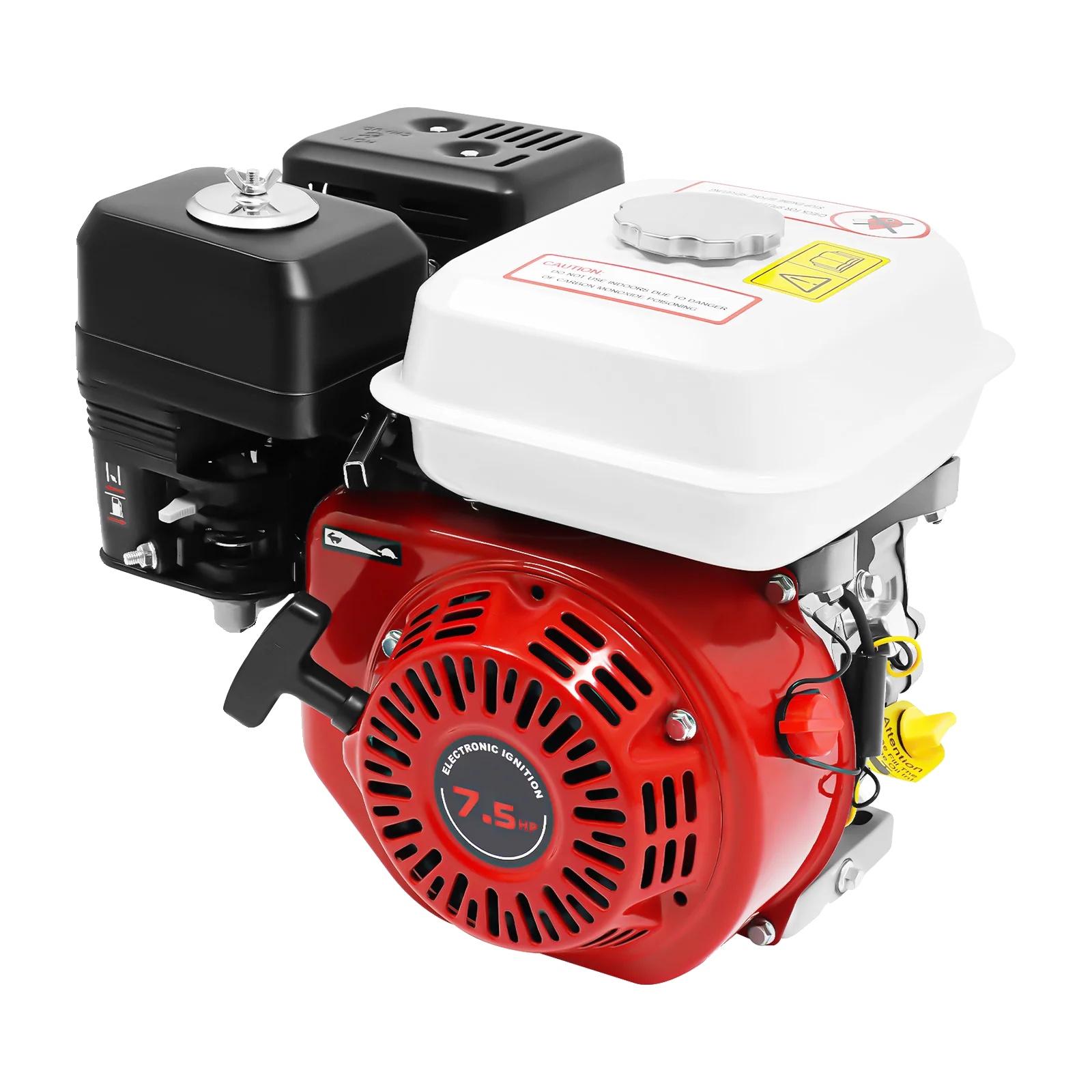 Benzinmotor, 212 Cm³, 3000 W, 7,5 Ps, 4-takt, Luftgekühlt