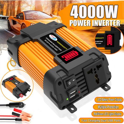 4000-w-gleichstrom-spannungswandler (12 V Auf 220 V) Mit Folgenden Spezifikationen: 4000 W, 220 V, 12 V, 4,2 A