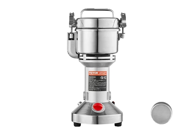 Elektrische Getreidemühle, Schwenkbar, Ultrafein Gemahlen, 300 G, 1400 W, Vertikal