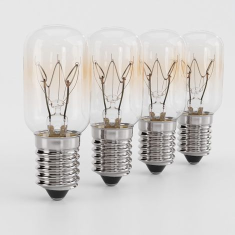 X E14-glühbirnen, 15 W, Warmweiß 2700 K, T22, 90 Lumen, Für Kühlschrank Und Dunstabzugshaube
