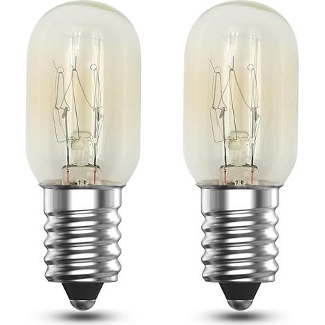 2er-pack E14 Dimmbare Warmweiße 2700k 100lm Glühbirnen Für Kühlschrank-salzlampen