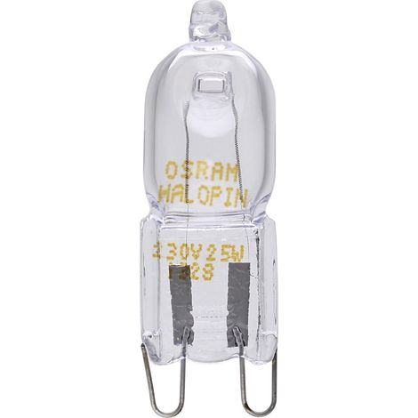 Halogenlampen, G9-sockel, 25 W, 240 V, Hitzebeständig, Ofen- Und Mikrowellengeeignet