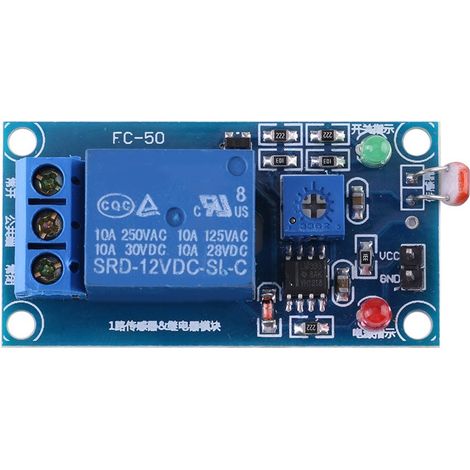 12v Stabiles Lichtsensormodul Mit Fotowiderstandsrelais Und Ldr Für Außenbeleuchtung