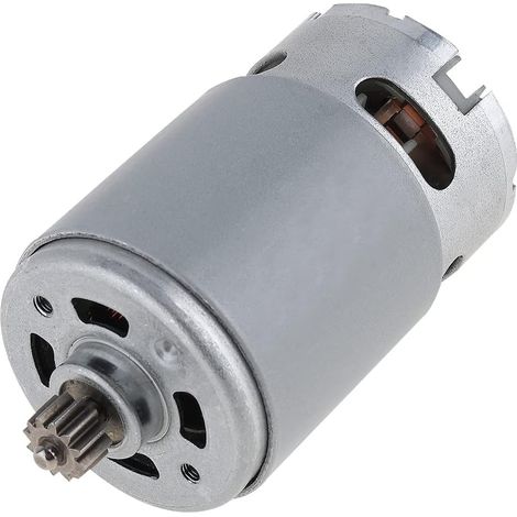 Rs550 21v Gleichstrommotor, 2 Geschwindigkeiten, 19500 U/min, 12 Zähne, Hohes Drehmoment, Für Bohrschrauber