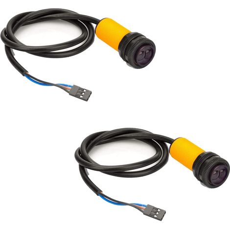 Stück Verstellbare Infrarotsensormodule (3–80 Cm) Aus Kunststoff Für Die Roboterautomatisierung